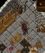 Animation showing the Cooldown Marker placed after activating a restricted rune or relic.